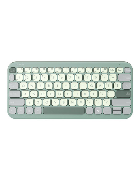 Asus Marshmallow KW100 | Keyboard | Wireless | US International | Green Tea Latte