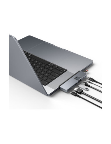 Hyper | HyperDrive DUO PRO 7-in-2 USB-C Hub for MacBook Air/Pro 2016-2020 | Ethernet LAN (RJ-45) ports 1 | HDMI ports quantity 