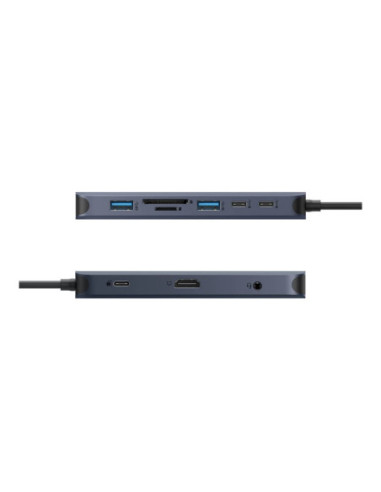 Hyper | HyperDrive EcoSmart Gen.2 Universal USB-C 10-in-1 Hub with 140 W PD3.1 Power Pass-thru | Ethernet LAN (RJ-45) ports 1 |