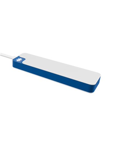 Hyper HyperDrive Flex 4 Port USB-C Combo Hub, White/Blue | HD5200BUGL