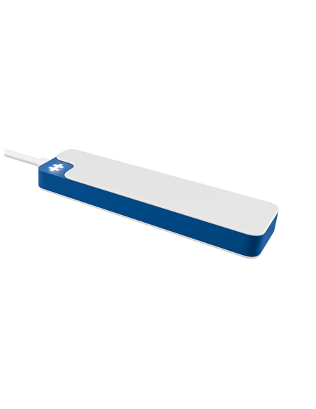 Hyper HyperDrive Flex 4 Port USB-C Combo Hub, White/Blue | HD5200BUGL