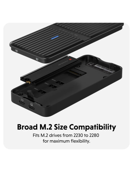 Hyper HyperDrive Next USB4 M.2 PCIe Enclosure | HD2500GL