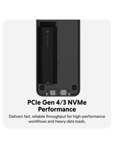 Hyper HyperDrive Next USB4 M.2 PCIe Enclosure | HD2500GL