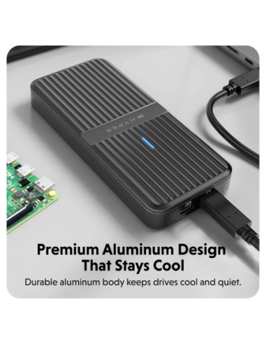 Hyper HyperDrive Next USB4 M.2 PCIe Enclosure | HD2500GL