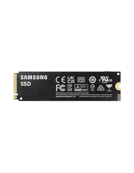Samsung | 990 PRO | 2000 GB | SSD form factor M.2 2280 | Solid-state drive interface PCIe Gen4x4 | Read speed 7450 MB/s | Write