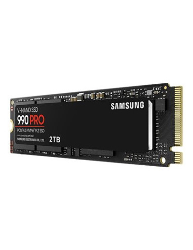 Samsung | 990 PRO | 2000 GB | SSD form factor M.2 2280 | Solid-state drive interface PCIe Gen4x4 | Read speed 7450 MB/s | Write