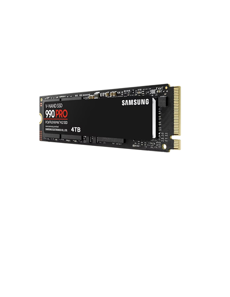 Samsung | 990 PRO | 4000 GB | SSD form factor M.2 2280 | Solid-state drive interface NVMe | Read speed 7450 MB/s | Write speed 