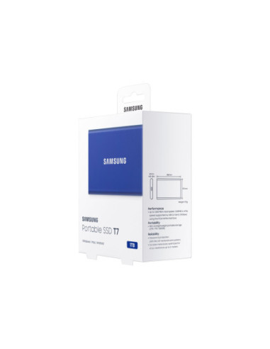 Portable SSD | T7 | 1000 GB | N/A " | USB 3.2 | Blue