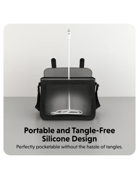 Hyper | HyperJuice USB-C Silicone Charging Cable, 1.5 m, White | HJ4011WHGL