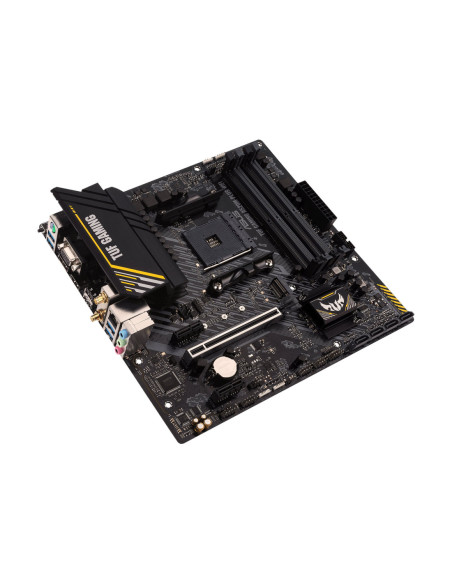 Asus | TUF GAMING A520M-PLUS | Processor family AMD | Processor socket AM4 | DDR4 | Memory slots 4 | Supported hard disk drive 