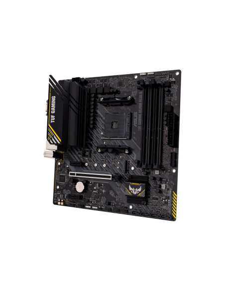 Asus | TUF GAMING A520M-PLUS II | Processor family AMD | Processor socket AM4 | DDR4 DIMM | Memory slots 4 | Supported hard dis