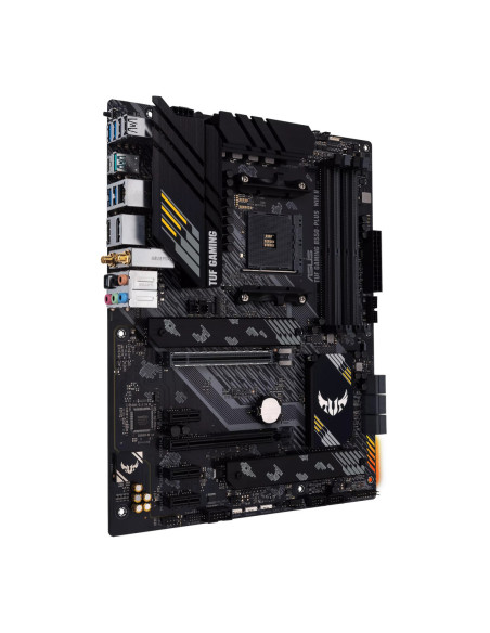 Asus | TUF GAMING B550-PLUS WIFI II | Processor family AMD | Processor socket AM4 | DDR4 DIMM | Memory slots 4 | Supported hard