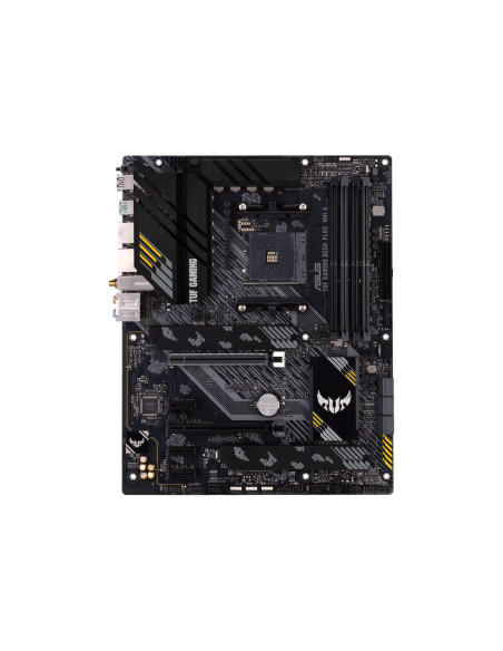 Asus | TUF GAMING B550-PLUS WIFI II | Processor family AMD | Processor socket AM4 | DDR4 DIMM | Memory slots 4 | Supported hard