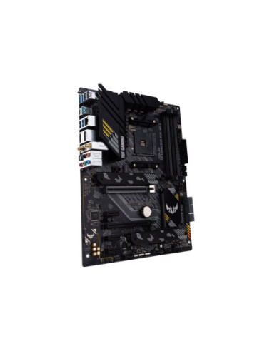 Asus | TUF GAMING B550-PLUS WIFI II | Processor family AMD | Processor socket AM4 | DDR4 DIMM | Memory slots 4 | Supported hard