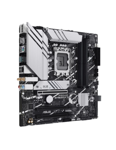 Asus | PRIME B760M-A WIFI | Processor family Intel | Processor socket LGA1700 | DDR5 | Supported hard disk drive interfaces M.2