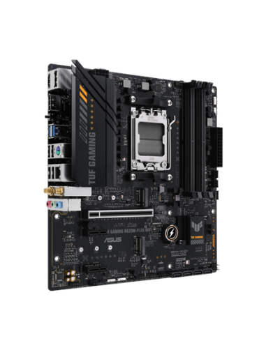 Asus | TUF GAMING A620M-PLUS WIFI | Processor family AMD | Processor socket AM5 | DDR5 DIMM | Memory slots 4 | Supported hard d