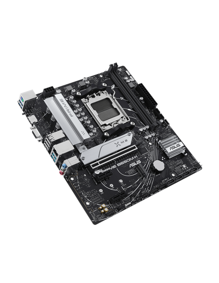 Asus | PRIME B650M-K | Processor family AMD | Processor socket AM5 | DDR5 | Supported hard disk drive interfaces SATA, M.2 | Nu