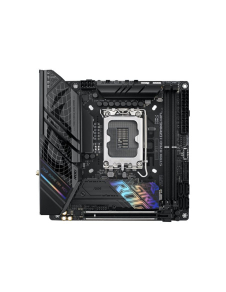 Asus | ROG STRIX B760-I GAMING WIFI | Processor family Intel | Processor socket LGA1700 | DDR5 SDRAM | Supported hard disk driv