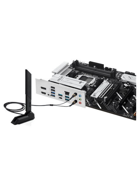 Asus PRIME B850-PLUS WIFI | Processor family AMD | Processor socket AM5 | DDR5 | Supported hard disk drive interfaces M.2, SATA