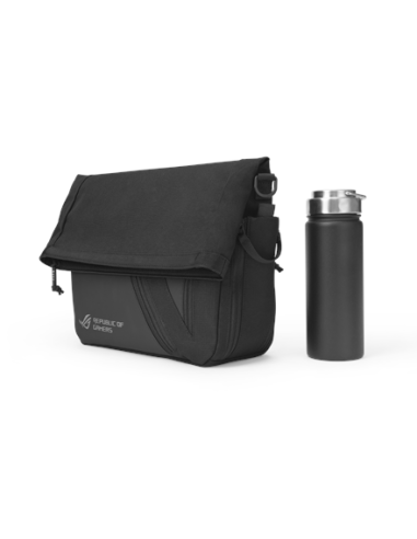 Asus ROG Archer Messenger BC2000 | Fits up to size 14 " | Bag | Black/Gray | Shoulder strap | Waterproof