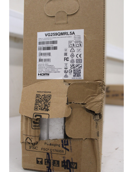 SALE OUT. | Asus TUF Gaming VG259QMRL5A | 24.5 " | Fast IPS | 16:9 | 310 Hz | 1 ms | 1920 x 1080 pixels | 400 cd/m | HDMI ports