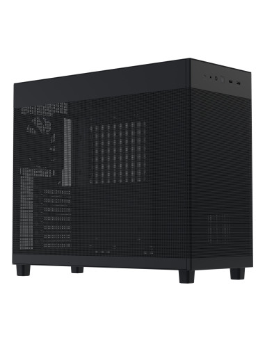 Case, ASUS, ATX/micro ATX/Mini-ITX, Black/Transparent, Midi Tower, PC, PRIME AP303 TG BLACK, 90DC00V0-B39010