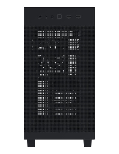 Case, ASUS, ATX/micro ATX/Mini-ITX, Black/Transparent, Midi Tower, PC, PRIME AP303 TG BLACK, 90DC00V0-B39010