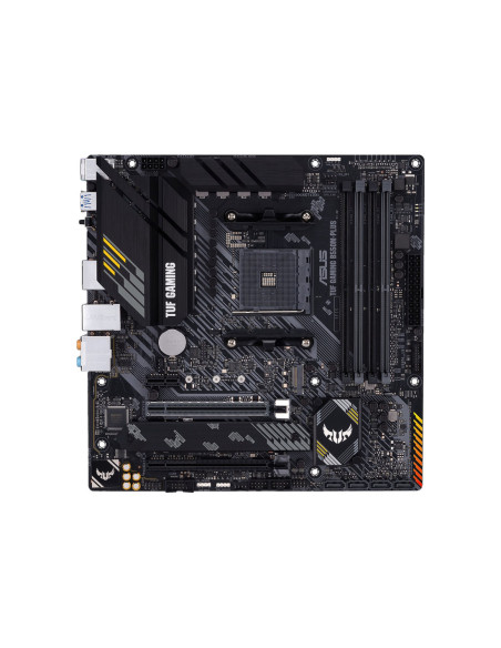 Asus | TUF Gaming B550M-Plus | Processor family AMD | Processor socket AM4 | DDR4 | Memory slots 4 | Chipset AMD B | Micro ATX