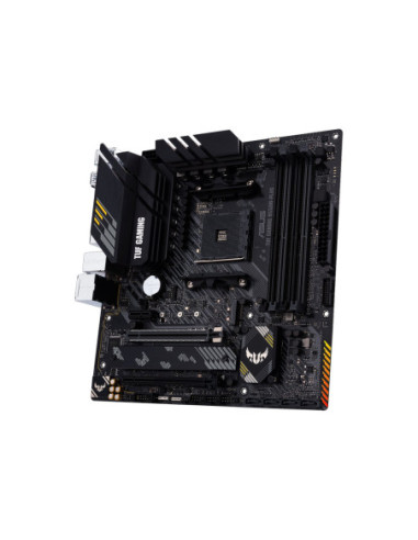 Asus | TUF Gaming B550M-Plus | Processor family AMD | Processor socket AM4 | DDR4 | Memory slots 4 | Chipset AMD B | Micro ATX