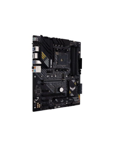 Asus | TUF GAMING B550-PLUS | Processor family AMD | Processor socket AM4 | DDR4 | Memory slots 4 | Chipset AMD B | ATX