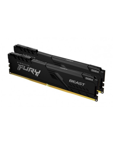 Kingston | Fury Beast | 16 GB | DDR4 | 3600 MHz | PC/server | Registered No | ECC No