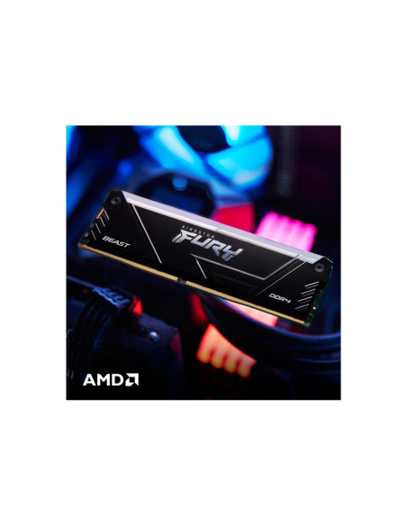 Kingston | FURY Beast RGB | 32 GB | DDR4 | 1600 MHz | PC/server | Registered No | ECC No