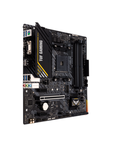 Asus | TUF GAMING A520M-PLUS II | Processor family AMD | Processor socket AM4 | DDR4 DIMM | Memory slots 4 | Supported hard dis