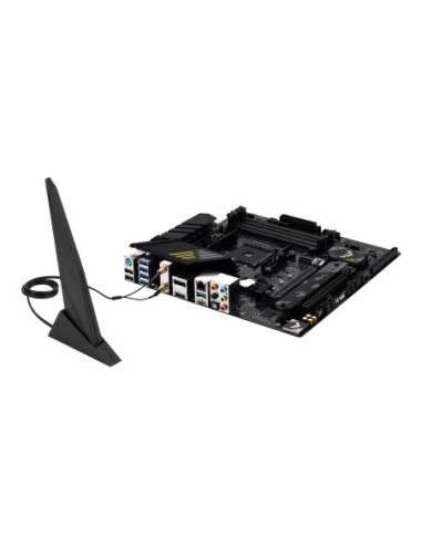 Asus | TUF GAMING B550M-PLUS WIFI II | Processor family AMD | Processor socket AM4 | DDR4 | Memory slots 4 | Chipset B550 | mic