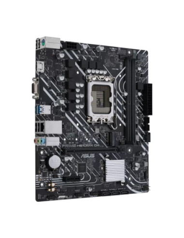Asus | PRIME H610M-K D4 | Processor family Intel | Processor socket LGA1700 | DDR4 DIMM | Memory slots 2 | Supported hard disk 