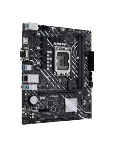 Asus | PRIME H610M-D D4 | Processor family Intel | Processor socket LGA1700 | DDR4 DIMM | Memory slots 2 | Supported hard disk 