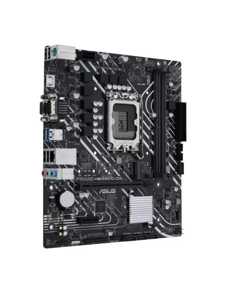 Asus | PRIME H610M-D D4 | Processor family Intel | Processor socket LGA1700 | DDR4 DIMM | Memory slots 2 | Supported hard disk 