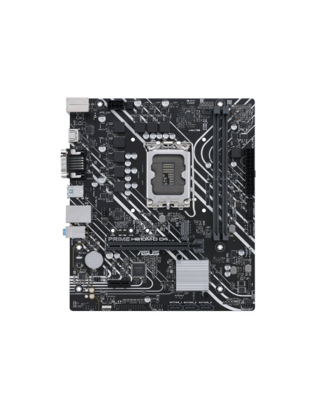 Asus | PRIME H610M-D D4 | Processor family Intel | Processor socket LGA1700 | DDR4 DIMM | Memory slots 2 | Supported hard disk 