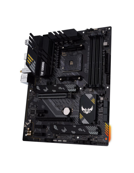 Asus | TUF GAMING B550-PLUS WIFI II | Processor family AMD | Processor socket AM4 | DDR4 DIMM | Memory slots 4 | Supported hard