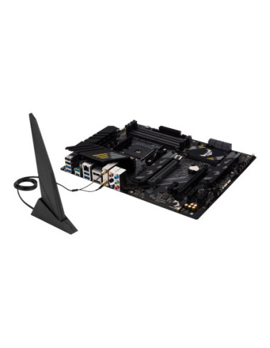 Asus | TUF GAMING B550-PLUS WIFI II | Processor family AMD | Processor socket AM4 | DDR4 DIMM | Memory slots 4 | Supported hard