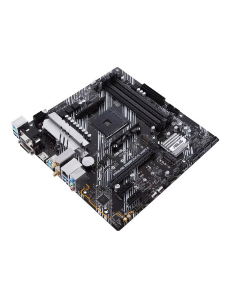 Asus | PRIME B550M-A WIFI II | Processor family AMD | Processor socket AM4 | DDR4 DIMM | Memory slots 4 | Supported hard disk d