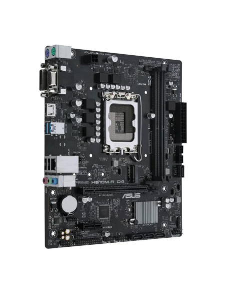Asus | PRIME H610M-R D4-SI | Processor family Intel | Processor socket LGA1700 | DDR4 DIMM | Memory slots 2 | Supported hard di