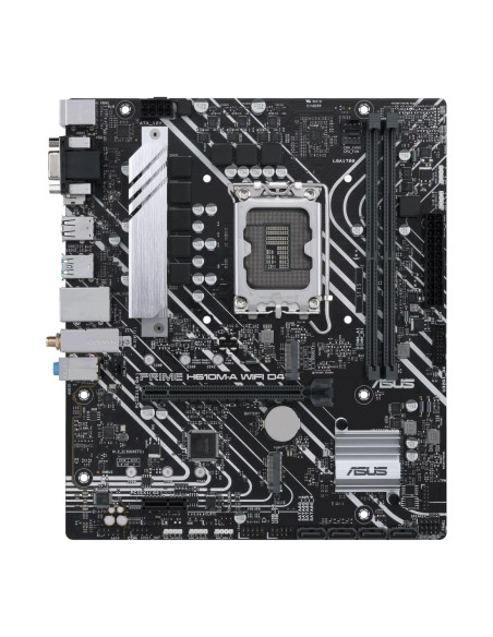 Asus | PRIME H610M-A WIFI D4 | Processor family Intel | Processor socket LGA1700 | DDR4 DIMM | Memory slots 2 | Supported hard 