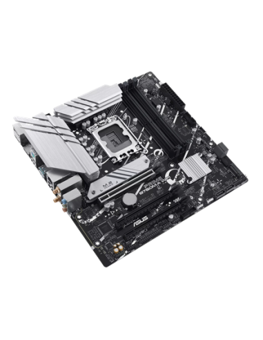Asus | PRIME B760M-A WIFI | Processor family Intel | Processor socket LGA1700 | DDR5 | Supported hard disk drive interfaces M.2