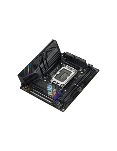 Asus | ROG STRIX B760-I GAMING WIFI | Processor family Intel | Processor socket LGA1700 | DDR5 SDRAM | Supported hard disk driv