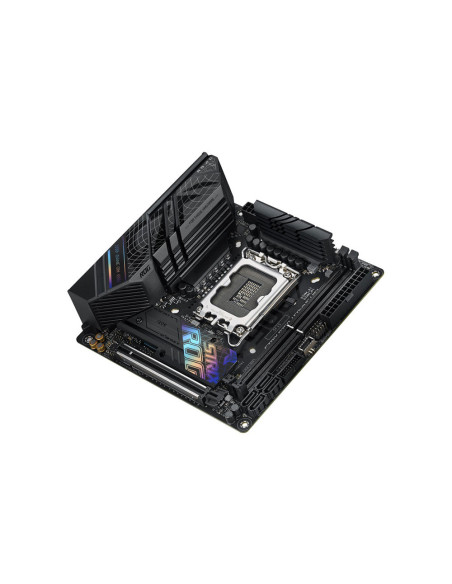 Asus | ROG STRIX B760-I GAMING WIFI | Processor family Intel | Processor socket LGA1700 | DDR5 SDRAM | Supported hard disk driv