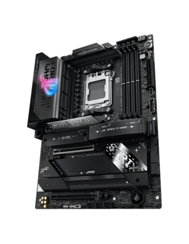 Asus ROG STRIX X870E-E GAMING WIFI | Processor family AMD | Processor socket AM5 | DDR5 | Supported hard disk drive interfaces 