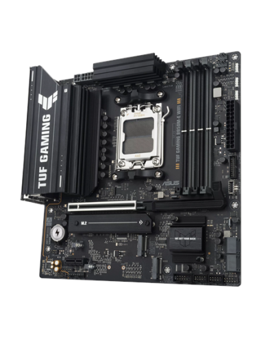Asus TUF GAMING B850M-E WIFI | Processor family AMD | Processor socket AM5 | DDR5 | Supported hard disk drive interfaces SATA, 