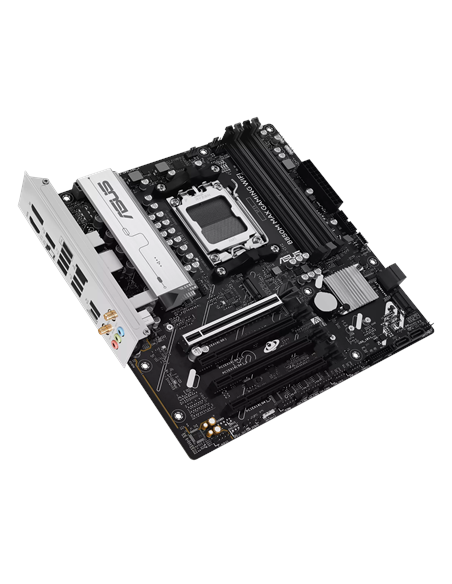 Asus B850M MAX GAMING WIFI | Processor family AMD | Processor socket AM5 | DDR5 | Supported hard disk drive interfaces SATA, M.