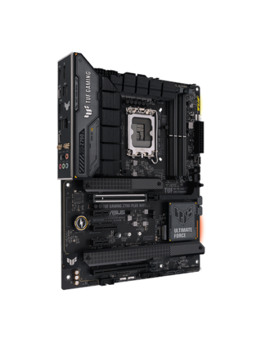 Asus | TUF GAMING Z790-PLUS WIFI | Processor family Intel | Processor socket LGA1700 | DDR5 | Supported hard disk drive interfa